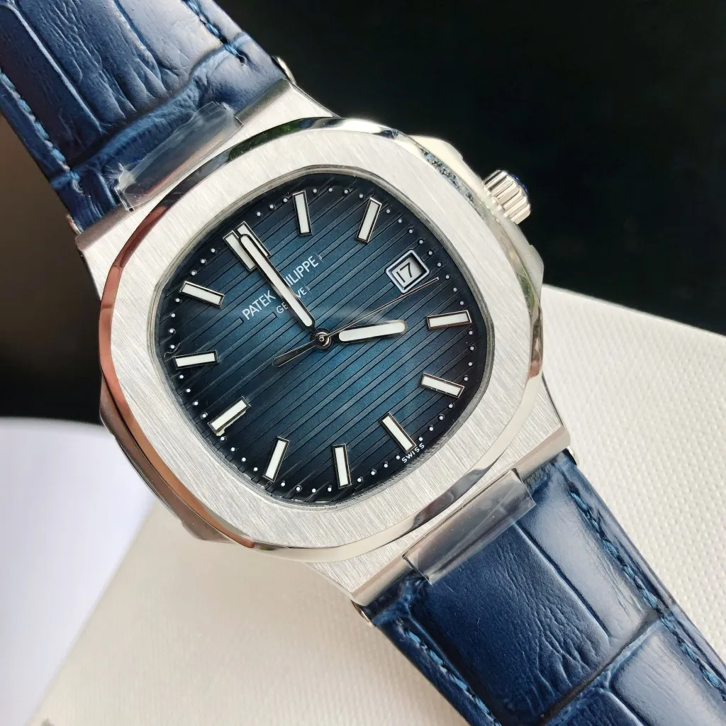 【Foreign trade import】💰2400! Patek Philippe's "Nautilus" Citizen movement comes with new feedback [Movement] Paired with GD's focus on the new Citizen 8215 movement imported from Japan, it inherits Citizen's high-quality, stable and cost-effective advantages, 0️⃣ worries about repairs [Case] 316L stainless steel case CNC technology restores the original shell shape and curvature one to one, pursuing the original 0️⃣ gap [Bracelet] Using 316 stainless steel custom-grade ergonomic bracelet [Dial] Adhering to the fineness of the big manufacturers, we strictly pursue the gap between the text lines, the thickness of the scales, and the luminous color, and strive to synchronize the 0️⃣ gap with the genuine ones ⚠️ Please look for the exclusive quality of GD products